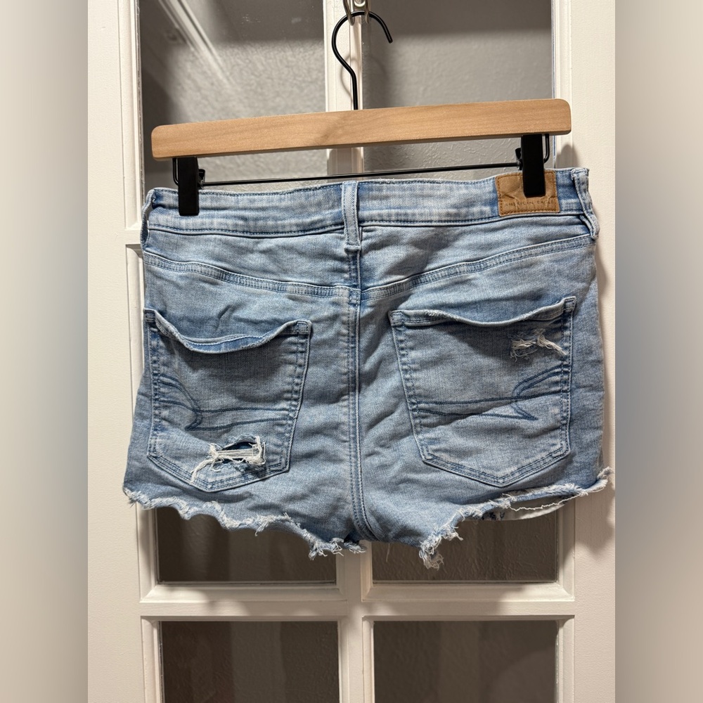 AE Ne(x)t Level High-Waisted Denim Short Short - Picture 11 of 15
